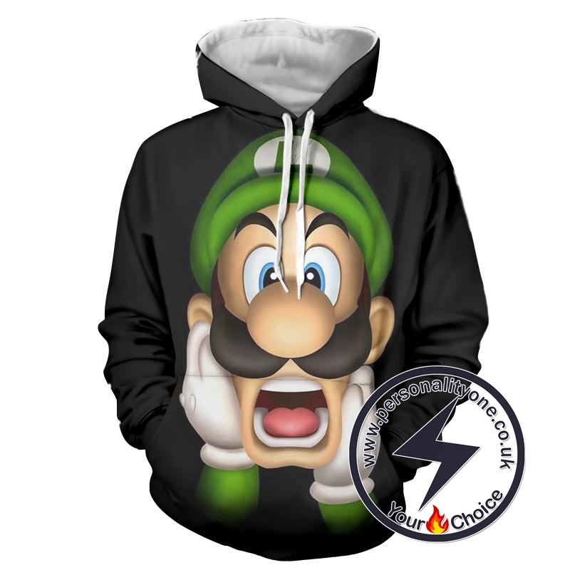 Super Mario - Super Mario Sweat Shirt - Super Mario Hoodies